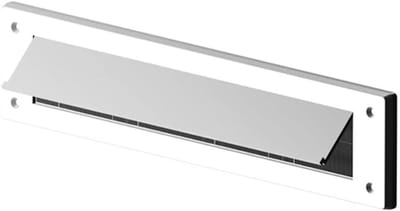 StormSeal Brievenbus Borstel Tochtstopper - Wit, 343 x 80 mm - Efficiënte Bescherming Tegen Tocht