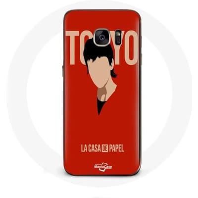 Samsung Galaxy S7 hoesje La casa de papel Tokyo Fanart-logo