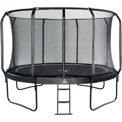 Intergard Trampoline met veiligheidsnet en trap carbon fiber 250cm