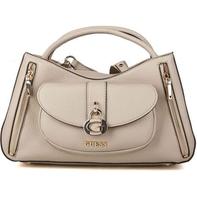 GUESS handtas schoudertas Jessa Girlfriend Bag Taupe beige