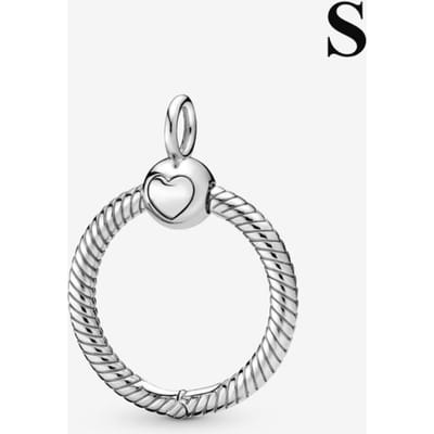 Collier de Charms Argent Sterling 925 Véritable Moments Luciole O Pendentif Charm Adapté Pour Charm ,Collier ,Bracelet ,Bijoux gray