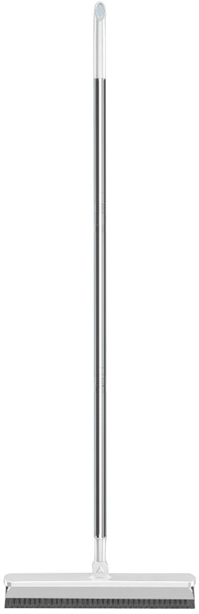 Dailygoods- Tegelschrobborstel Effectieve dieptereiniging - Vloerborstel - Multifunctioneel gebruik - Kunststof/Roestvrij staal - Lichtgewicht - Afmetingen 106x23cm