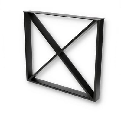 SEART KwadroX - Tafelonderstel - 80x71 cm - Zwart