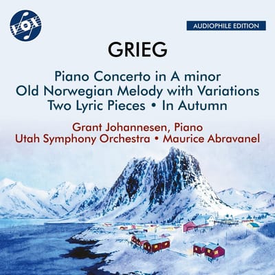 Grant Johannesen, Utah Symphony Orchestra, Maurice Abravanel - Grieg: Piano Concerto In A Minor | Old Norwegian Melody With Variations (CD)