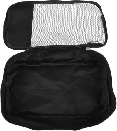 Reis Opbergzakken - Kleding Organisator - Koffers Inpakken - Voorkomt Kreukels - 33x22cm - Zwart
