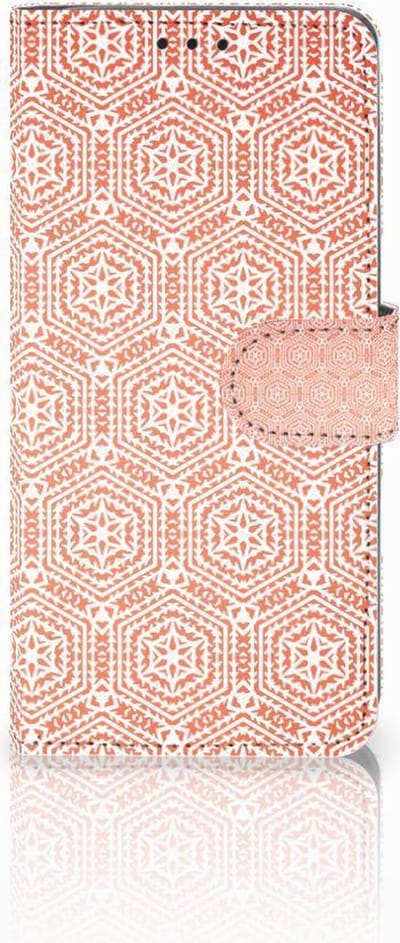 Book Case voor Huawei P30 Pro Telefoon Hoesje Pattern Orange