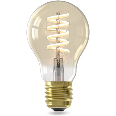 Calex Smart Filament LED Lamp - E27 - Warm Wit Licht - Goud - Slimme Verlichting - A60 - 7W