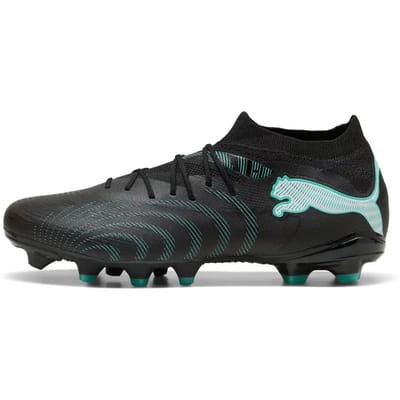 PUMA FUTURE 9 MATCH FG/AG Unisex Sportschoenen - PUMA Black-Intense Mint-PUMA White