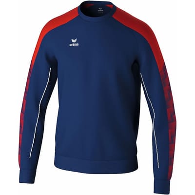 Erima Evo Star Sweatshirt Kinderen - Marine / Rood | Maat: 116