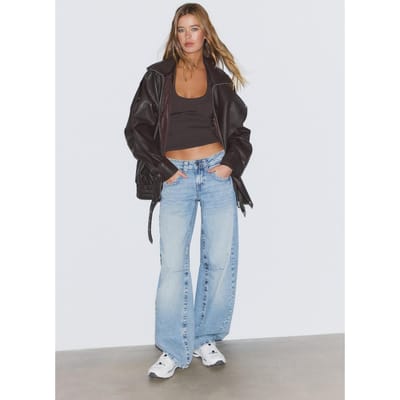 Stradivarius Haltertop  Bruin XS