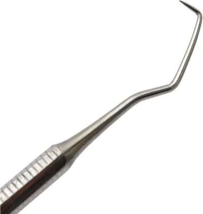 SVN® Tandartshaakje - Tandplak Haakje - Tandsteen Haakje - Zilver- 18cmx2cmx15cm; 50 g