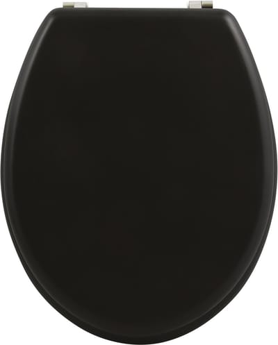 MSV WC Bril - CLEO - Toiletbril - MDF - Zwart