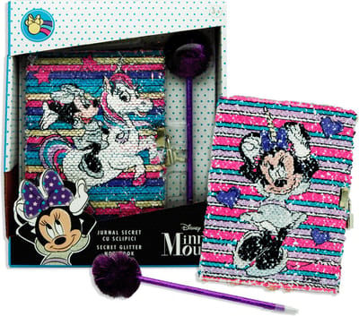 Disney Minnie Mouse Geheime Glitter Dagboek met Pen