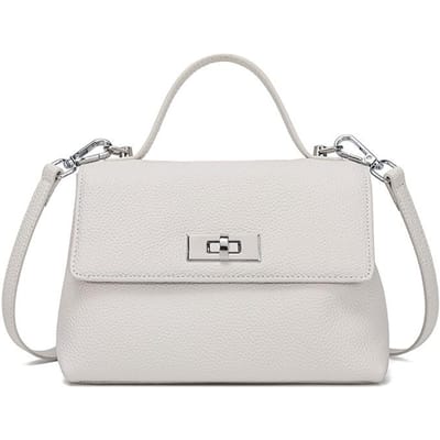 Rundleer Tas Dames Crossbody Tas Nieuwe Stijl Handtas Dames Niche Veelzijdige Vierkante Tas Retro Commuter Schoudertas