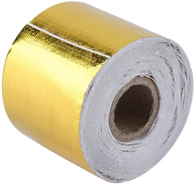 Dailygoods- Hitteschildomslag Extreem Duurzaam - Aluminiumfolie - Hittebestendig - Geluidsabsorberend - Vlamvertragend - Lichtgewicht en Eenvoudig te Installeren - Warmte-isolatie