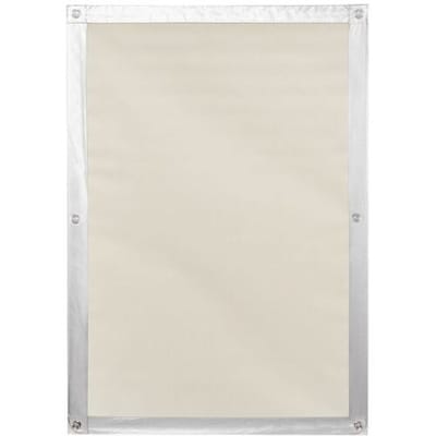 Fix Simple Stof Zonnewering - Schaduwdoek - 100 x 150 cm - Raam Zonnescherm met 6 Zuignappen