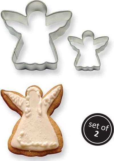 PME Koekjes uitstekerset - Engel - set van 2
