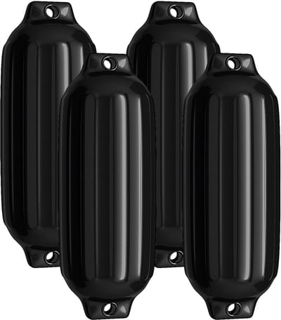 COSTWAY Set van 4 boot spatbord langespatbord kogelspatbord set boot bescherming brug spatbord