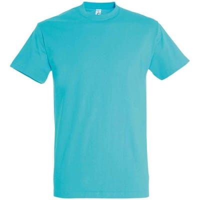 SOLS Unisex Imperial Zwaar T-shirt voor volwassenen (Atol blauw)