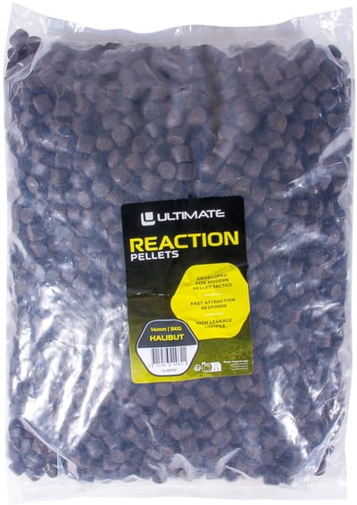 Ultimate Reaction Pellets Halibut 14mm (5kg) - Vispellets