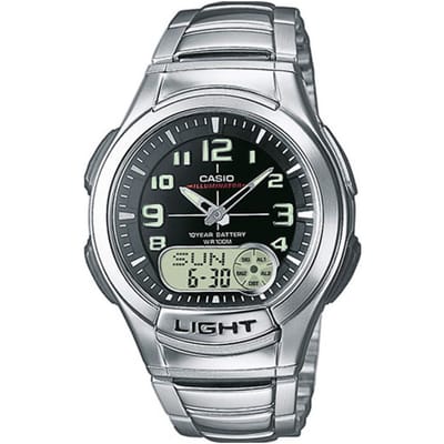 Casio AQ-180WD-1B Unisex Horloge 41mm