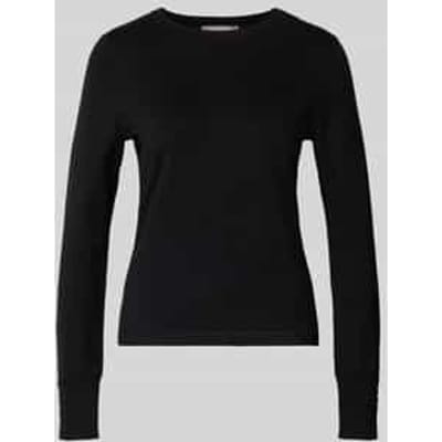 Gebreide pullover met ronde hals