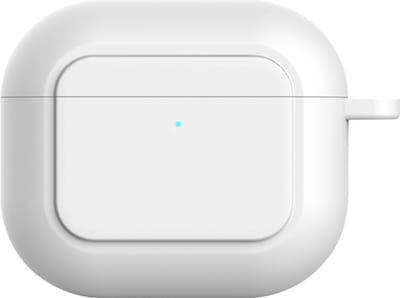New Age Devi - Beschermhoes geschikt voor Apple Airpods 3 - Wit - Siliconen-case