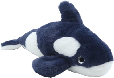 Cute since 1999 - Knuffel okra - Donkerblauwe haai speelgoed- Baby knuffel - 40cm