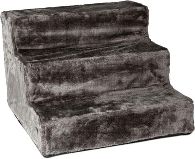 Hondentrap - Hondenlift - Hond helpen - Afneembare hoes - 29 cm hoog - Grijs