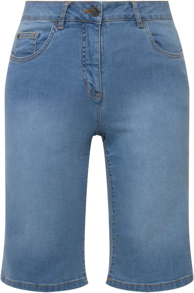 Angel of Style - Dames - Jeans-bermuda Berry stretchcomfort 5-pocket - Lichtblauw - Maat 42