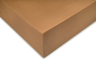 Zohome Satinado Hoeslaken - Eenpersoons - Katoensatijn - 90x210-220cm - Bruin
