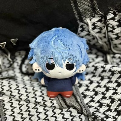 10 Cm Spel Sally Face Sal Cosplay Pop Pluche Gevulde Poppen Katoenen Figuur Knuffel Zachte Halloween Accessoires Rekwisieten Speelgoed Voor Kinderen gray