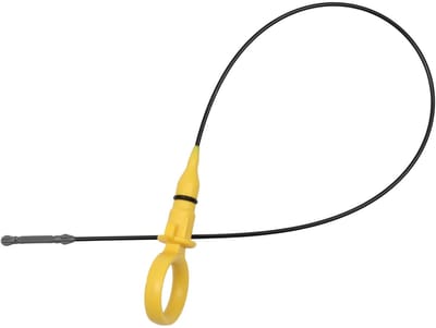 Allecto - Oliepeilstok - Dubbele Gat Indicator - Voor Audi A3 1.6 2012-2015 - Geel Zilver - Motorolie Peilstok - Geschikt voor Audi A3 1.6 ...