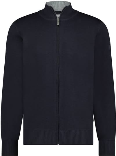 State Of Art Vest Wol Blend Donkerblauw (navy) - Maat S - Heren