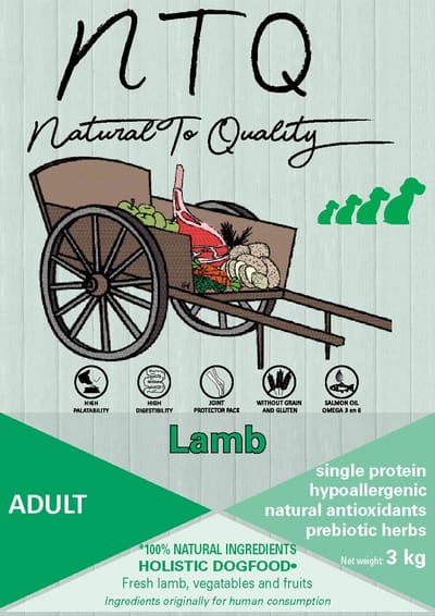 Natural To Quality lam single proteïne 3 kg