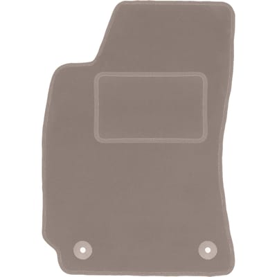 Beige bestuurdersmat voor: Skoda Superb I sedan (2001-2008)