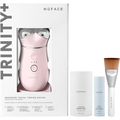 NuFACE Trinity+ Starter Kit - Sandy Rose