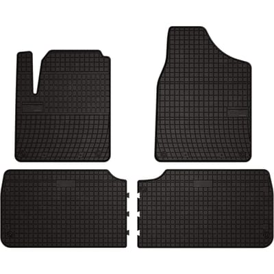 Wielganizator SolidPRO Serie - Rubber Automatten - Ford Galaxy MK1 - 1995-2006 - Zwart
