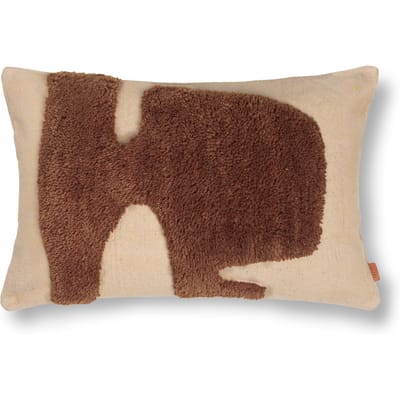 Ferm Living Lay Kussen rechthoekig - sand/sugar kelp