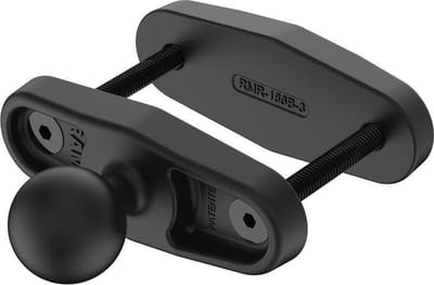Vierkante Paal Klem Basis voor Palen tot 3" Breed - C Maat RAM-247U-3