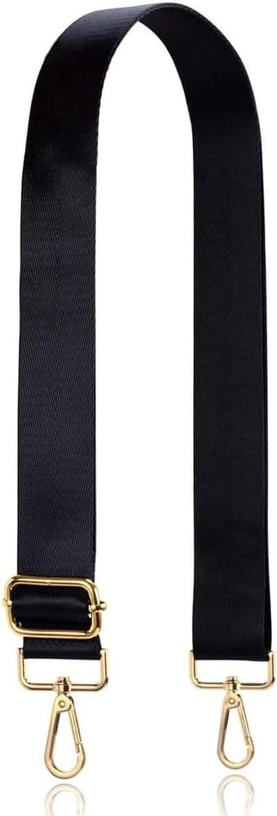 Verstelbare Kleurrijke Schouderband voor Dameshandtassen 80-130 cm met Gouden Karabijnhaak, Duurzaam voor Crossbody Tassen en Gitaar, Ideaal als Accessoire voor Moderne Tassen 3.8 cm