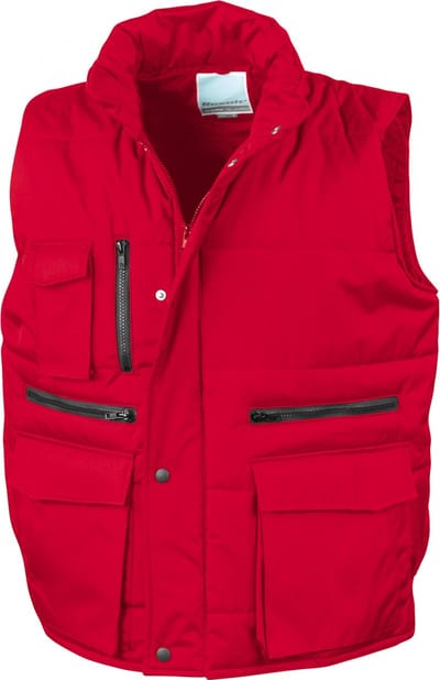 Result Lance Ripstop Bodywarmer RT127 - Red - XXL