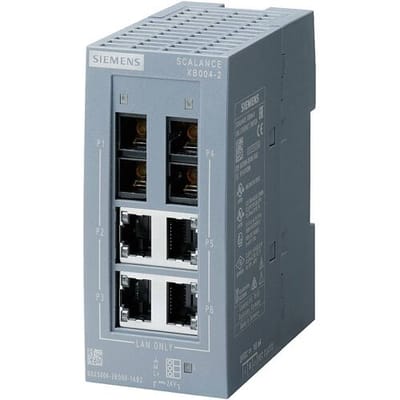 Siemens 6GK50042BD001AB2 6GK5004-2BD00-1AB2 Industrial Ethernet Switch 10 / 100 MBit/s
