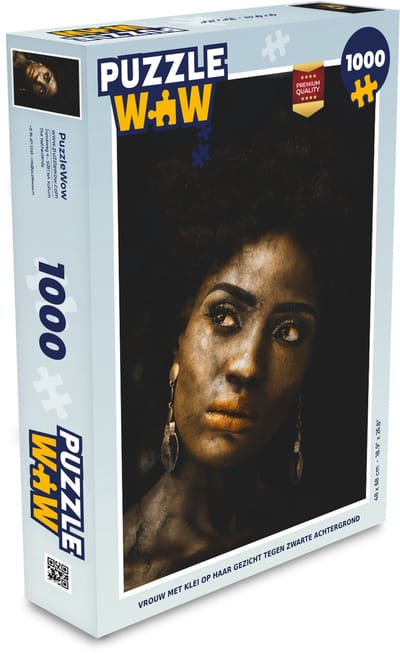 Puzzel Vrouwen - Oorbellen - Klei - Legpuzzel - Puzzel 1000 stukjes volwassenen