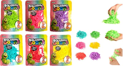 Squirmy worms 50gr. in zak per stuk