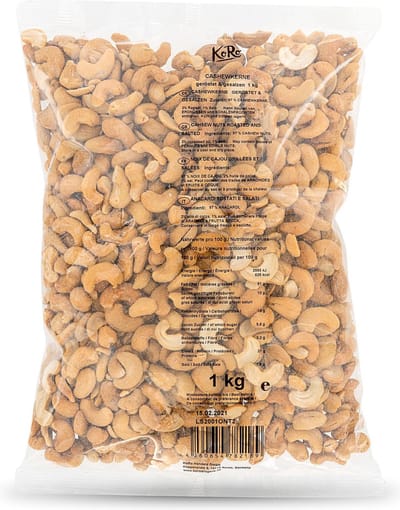 KoRo | Geroosterde en gezouten cashewnoten 1 kg