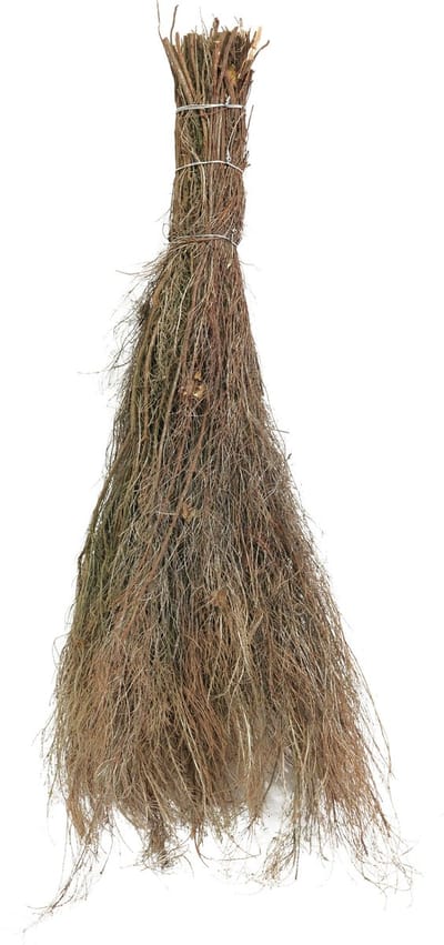 Sorex Gebonden takkenbezem - van natuurtakken - 100 x 7 cm - bezem - voor buiten