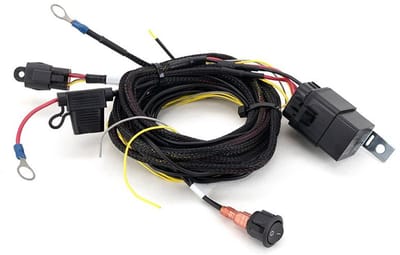 Kabelset - Lazer - 1 lamp - Incl. schakelaar - 4 pins - Deutsch DT - 12V