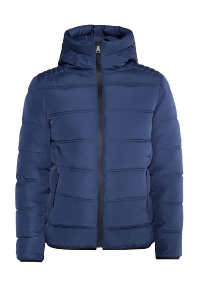 Mo Gewatteerd winterjack Heren marine
