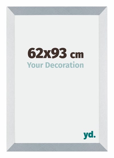 Your Decoration - Fotolijst 62x93 cm - MDF - Aluminium Geborsteld - Mura